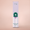 Hand cream packaging with brand logo on a beige background